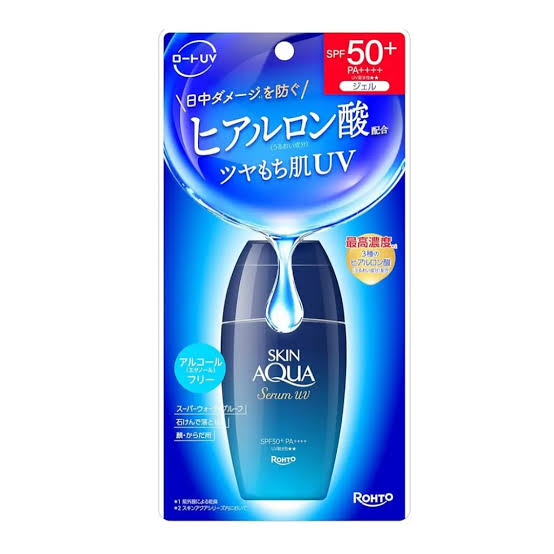 Rohto Skin Aqua Hyaluronic Serum UV (SPF50+ PA++++)