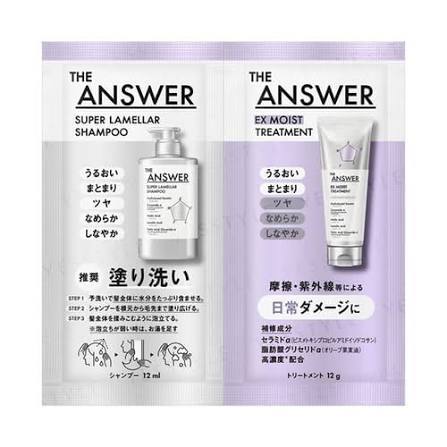 THE ANSWER Shampoo & Treatment Sachet